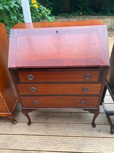 Antique mahogany bureau - , in