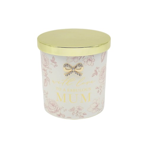 Fabulous mum floral - floral, jar