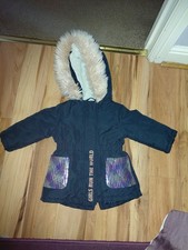 Girls Parka Age 9 to 12 Months