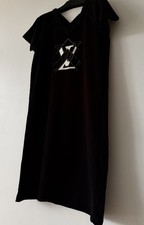 Fashion jewelled Stretch  Cotton Blend Dress. Size 12-14
