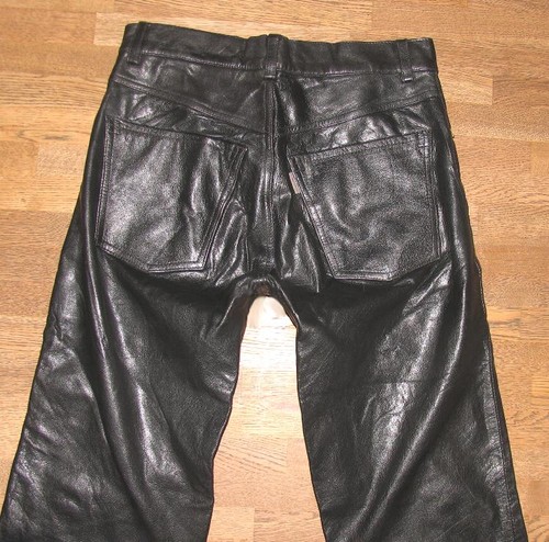 Enjoy mens leather jeans - enjoy,