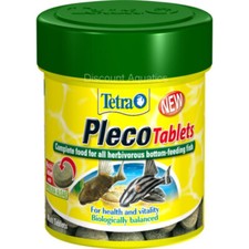 TETRA PLECOMIN 120 TABLETS PLEC FOOD PLECO FOOD PLECOSTOMUS FOOD 