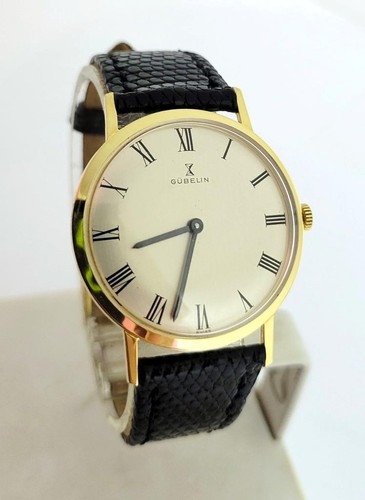 Vintage solid 18k gubelin mens - vintage,