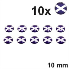 10x 10mm Scotland Scottish