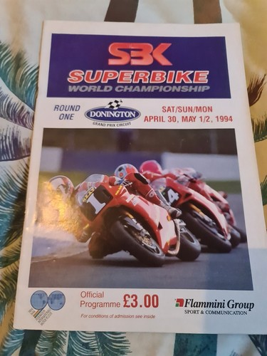 World superbike programme - world,