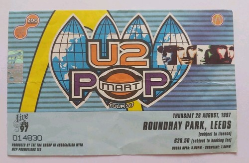 Pop mart tour - u2,