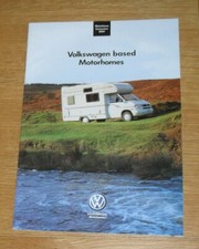 Volkswagen VW Transporter Motorhome Brochure 2001 Auto Sleepers Bilbo Compass