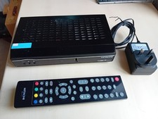 Hitachi HDR5T01 HD Freeview Box + Remote + Power Cable  Exc Condition