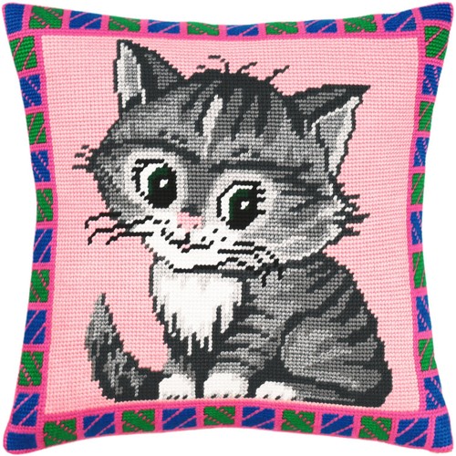 Diy needlepoint pillow kit - diy,