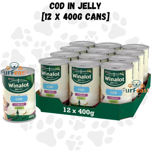 12x winalot classic cod - cod, chunks