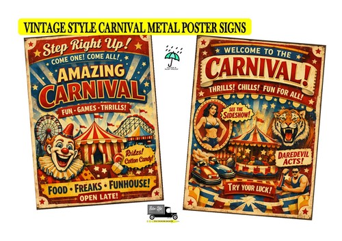 Vintage fairground carnival - vintage,