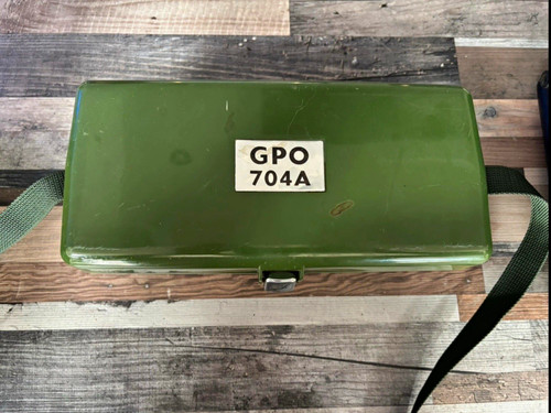 Gpo 704a 1970s green - 704a, green/black