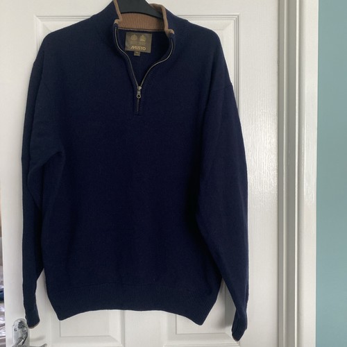 Musto men navy jumper top - musto,