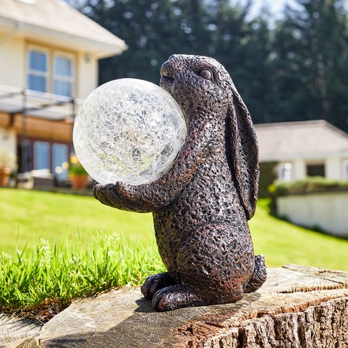 Solar powered rabbit - solar, with