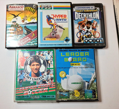 Commodore games bundle - commodore, 64