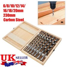 8Piece Auger Wood Drill Bits