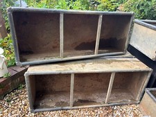 Galvanised Animal Feed/ Water Troughs 4' Long x 1