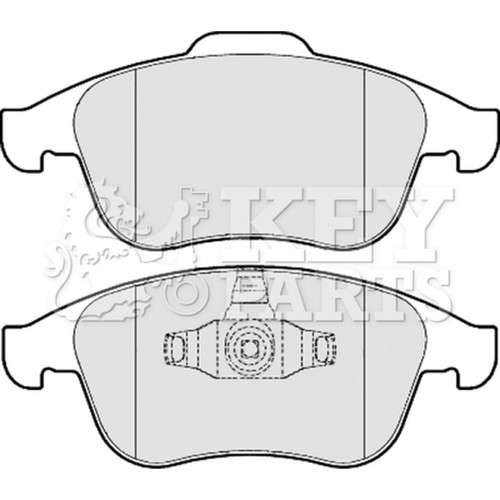 Brake pads set for - pads, renault
