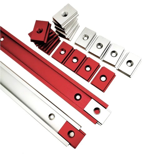 Aluminium slot miter track - t-slot,
