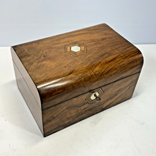 Victorian Walnut Box MOP