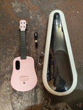 LAVA U Carbon Fiber Ukulele with Effects Concert Travel Ukulele - FREEPOST