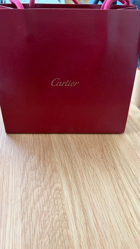 Cartier burgundy red gift - cartier,