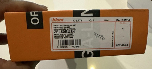 Blum orga line 500mm drawer - 500mm,