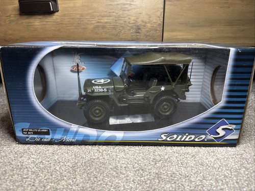 Solido diecast scale - scale, jeep