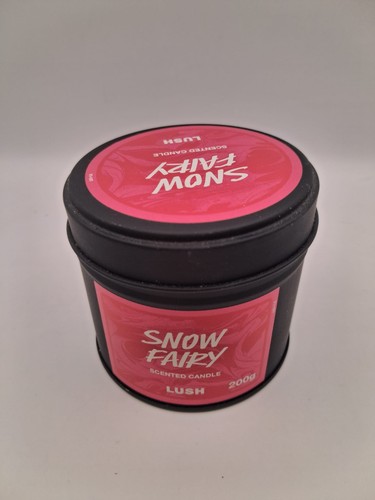 Lush snow fairy candle unused - snow,