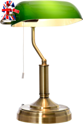 Banker table lamp - table,