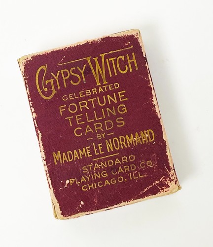 Antique 1903 gypsy witch - antique,
