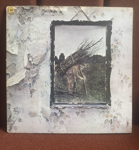 Led zeppelin plum label 1st - led, iv