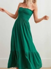 Med Aerie Strapless Smocked