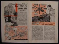 Metal Lathe TAILSTOCK TURRET 4