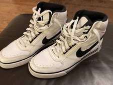 Vintage Nike Trainers  Delta Force High Top - White/Black UK Size 8.5 Basketball