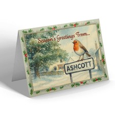 XMAS NOTELET - Ashcott - Post