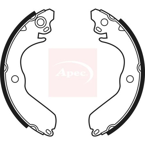 Apec brake shoe - apec, axle