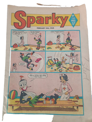 Sparky comic 160 10th - sparky, #160
