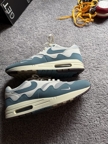 Patta nike air - 1, aqua