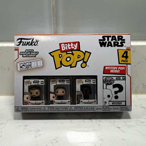 Funko bitty pop star - wars, 4