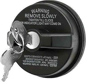 Locking gas cap lock fuel - gas,