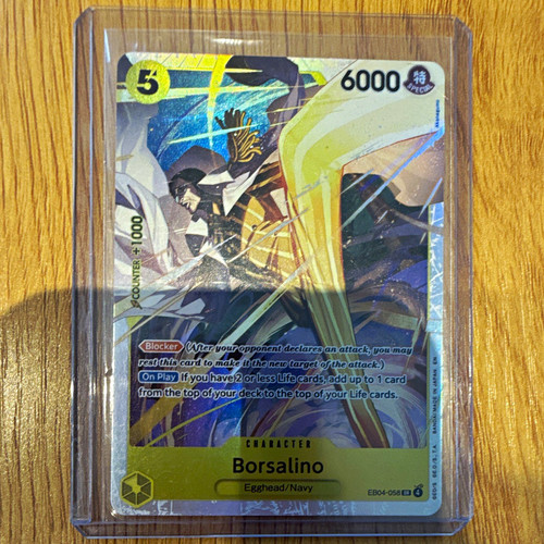 Bandai one piece tcg - piece, borsalino
