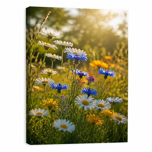 Wildflower canvas wall art - wildflower,