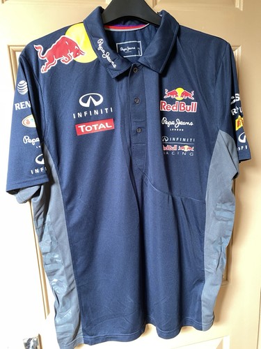 Red bull racing polo shirt - bull,