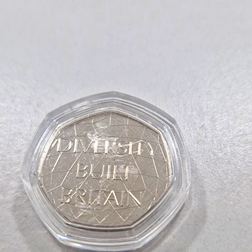 2020 british 50p coin - british,