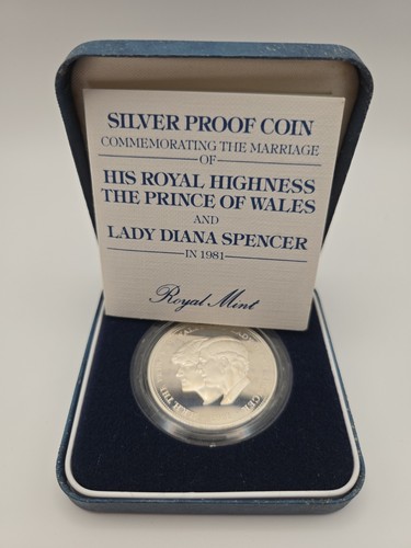 Royal mint silver proof coin - proof,