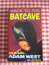 RARE BOOK -BACK TO THE BATCAVE-MY STORY BY ADAM WEST