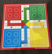 Snakes & Ladders And Ludo Folding Board Game Set 24” Jumbo Board