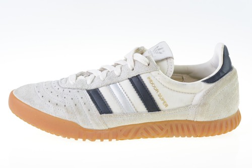 Adidas indoor super grey - indoor, grey/navy
