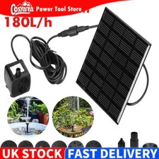 Solar Panel Powered Water